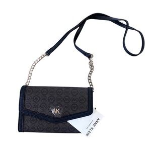 Anne Klein Crossbody Bag with Chain Strap